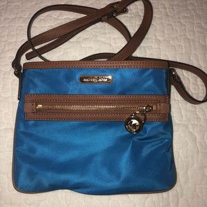 Michael Kors mini electric blue bag